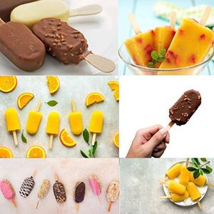 <b>Silicone</b> Molds Homemade Large <b>Silicone</b> Ice Molds with Sticks Cakesicle Mold for DIY Ice Tray - Product Image 6
