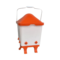 Grand abreuvoir chauffé extérieur de 5 gallons pour poulailler d'hiver Accessoires de poulailler