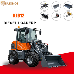 Chargeuse sur pneus compacte KL912 de 1200 kg, directement de l'usine, norme Euro  Moteur Yanmar V EPA4 pour travaux agricoles, de jardinage et forestiers - Product Image 2