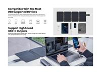 Chargeur solaire flexible à charge rapide 36W haute efficacité, panneau solaire portable léger et durable en stock aux États-Unis