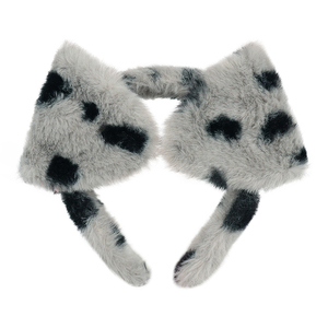 ที่คาดผมหูสุนัขลายจุดตุ๊กตาจำลองหูแมว - Product Image 3