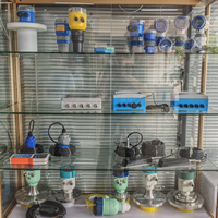 WanBang Instrument IP65 Probe Thin-plate for Open Channel Ultrasonic Flow Meter OEM ABS Material +/-5% Accuracy