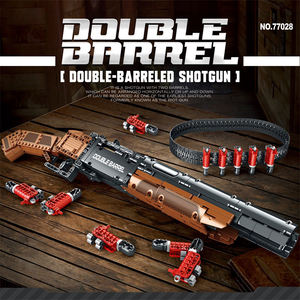 Reobrix Ladrillos de Bala para Escopeta de la Segunda Guerra Mundial <span class=keywords><strong>Arma</strong></span> Modelo AK47 Técnicos de Ensamblaje Bloques de Construcción Juguetes para Niños Regalos - Product Image 2