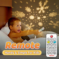 Projecteur de Veilleuse Portable T2 pour Chambre d'Enfant, Garantie 30 Jours, Musique, Bruit Blanc, Ciel Étoilé Rotatif à 360°, 1080P CRT pour Enfants