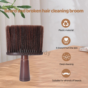Custom Logo Soft <b>Bristle</b> Cleaning <b>Brushes</b> Barber Neck Duster <b>Brush</b> Professional and Soft Neck <b>Brush</b> for <b>Hair</b> Cutting Neck Duster - Product Image 6