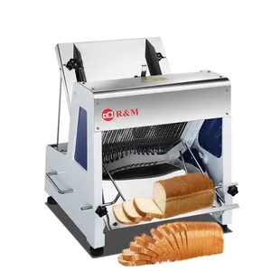 3mm Horizontal Hamburger Bun Manual Home Used ELECTRIC Industrial Bread Slicer Slice CUT Bread Cutting MACHINE Production Line