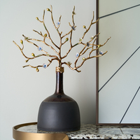 RORO nouveauté design de mode ornements d'arbre en alliage pour la décoration de bureau de bureau meilleur pour le cadeau de promotion d'anniversaire