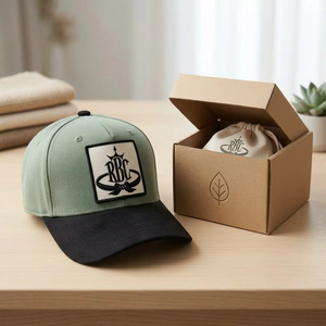 Gorra de Béisbol Personalizada Unisex de Alta Calidad, 100% Algodón Cepillado, 5 Paneles, Logotipo Bordado en 3D, Precio al por Mayor - Product Image 3