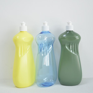 Flacone di Sapone Liquido Verde Contenitore per Imballaggio di Detergenti Liquidi Cosmetici - Product Image 1
