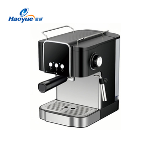 Nuova Macchina per Caffè <span class=keywords><strong>Espresso</strong></span> Semi-Automatica HY in Acciaio Inox, Pompa a Pressione Potente 15/20 Bar, Serbatoio d'Acqua 2.0L, Elettrica per Cappuccino - Product Image 1