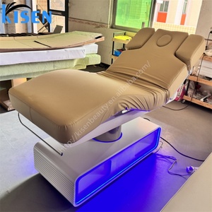 Kisen Professional <b>Electric</b> Beauty Bed Lash Tatto <b>Table</b>, 3 Motors, Modern Design for Salon and Spa Treatments - Product Image 3
