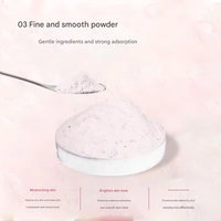 Masque facial en poudre douce hydratant, nourrissant et végétalien aux pétales de rose bio, 250g