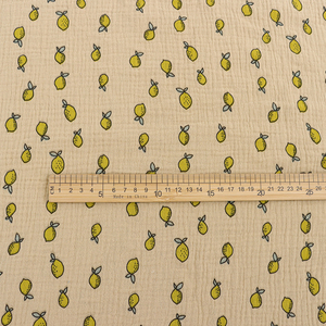 <span class=keywords><strong>XNZ</strong></span> JURAVICHY JF2632 Tela de Muselina 100% Algodón Orgánico Personalizada, Suave, con Estampado Floral, Doble Gasa, para Manta de Bebé Recién Nacido - Product Image 5