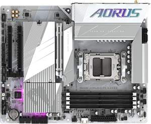 Placa Base GIGABYTE <span class=keywords><strong>B650E</strong></span> AORUS Elite Nueva SATA AX ICE AM5 LGA 1718 <span class=keywords><strong>AMD</strong></span> B650 ATX con Garantía de 5 Años, DDR5, Doble Ranura 3X M.2 PCIe 5.0 - Product Image 5