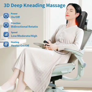 Nowcozy masseur cervical dos taille masseur maison multifonctionnel cou épaule cou compresse chaude masseur de dos - Product Image 2