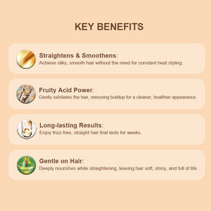 YOGI OEM Traitement de réparation des cheveux Crème pour cheveux raides nourrissante au collagène pour salon - Product Image 5