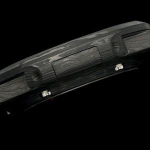 <span class=keywords><strong>Orologio</strong></span> da Polso di Lusso da Uomo con Motivo Damascato in Fibra di Carbonio, Cassa Ottagonale da 40mm, Quadrante <span class=keywords><strong>Nero</strong></span> Opaco, Data Automatica, Impermeabile - Product Image 4