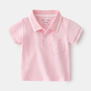 Polo à manches courtes pour garçons, tendance urbaine, style décontracté, pour l'extérieur et la maison - Product Image 2