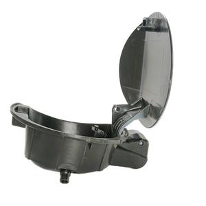 Couvercle de réservoir de carburant CZPINCHEN W130, bouchon de verrouillage en plastique pour Volkswagen Tiguan 2008-2018 - Product Image 1