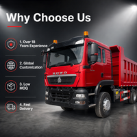 Promotion Nouveau Camion Benne Lourd HOWO TX 400 6x4 Diesel Automatique, Volume 20m³, Benne Basculante, Caméra Arrière, à Vendre
