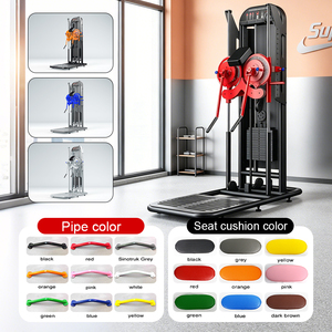 Machine de musculation professionnelle en acier multi-fonctions avec exercices pour la poitrine et le dos, caractéristiques de sécurité réglables - Product Image 1