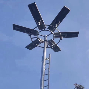 Lumière solaire économiseuse d'énergie de 100W Polonais avec la conception intégrée pour l'éclairage extérieur lumineux - Product Image 6