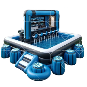 Bar flottant <span class=keywords><strong>gonflable</strong></span> pour <span class=keywords><strong>piscine</strong></span> de jardin pour adultes et enfants pour les jeux de fête et le plaisir - Product Image 2