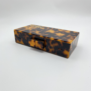 Personalizado tartaruga Shell bolsa Cheetah saco acrílico caixa embreagem - Product Image 5