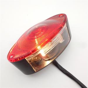 Accesorios para Motos, Luz Trasera de Freno y de Posición para Motocicleta, Bombilla de Luz Trasera para Moto, Luces Auxiliares para Motocicleta - Product Image 1