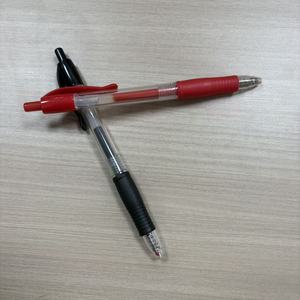 Retractable 05/0.7mm Gel <strong>Pen</strong> with Rubber <strong>Grip</strong> Plastic Logo <strong>Pen</strong> Promotional Product - Product Image 3