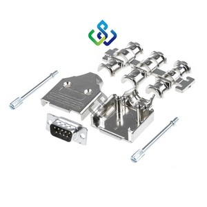 EN STOCK 100% ORIGINAL NEUF DE MARQUE Connecteur D-SUB 9 voies moulé sous pression haut de gamme EN MHDM9-DM9P-<span class=keywords><strong>K</strong></span> - Product Image 1