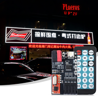 Tira de Luces LED Monocromáticas Lededit DC5-24V de 4 Canales, RGB Programable, Control Remoto RF, Control de Velocidad, Flujo Dinámico de Carrera, 38W/Canal