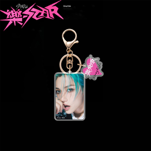 KPOP Porte-clés acrylique pour enfants errants ROCK STAR Album Figure Porte-clés Sac Pendentif BangChan HyunJin <span class=keywords><strong>Felix</strong></span> Décor Accessoires Fans Cadeau - Product Image 3