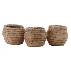 Nidos de pájaros de hierba tejida, jaulas para pájaros, nidos colgantes cálidos para mascotas, nidos para pájaros pequeños, nidos de hierba, nido de cría - Product Image 5
