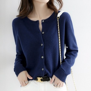 2024 Elegant Custom OEM&amp; ODM Manufacturer Long Sleeve Girls Cardigan <strong>Knitted</strong> Women <strong>Sweaters</strong> - Product Image 6