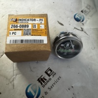 266-0889 Jauge de pression de carburant pour moteur marin, pièces de rechange pour générateur