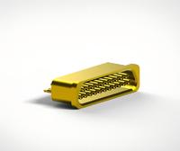 KVar konektor listrik J30JM-21ZKS 4J29, dengan Frit kaca disegel Multi Pin feedvia vakum