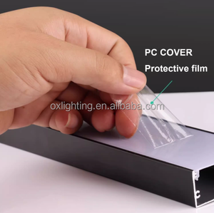 1 م 2 م 3 م الألومنيوم الشخصي PC قناة البثق ألو بروفيل الجص سقف السكن دريوال أدى الشخصي الشخصي لمصابيح الشريط أدى - Product Image 5