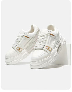 Zapatillas Chunky de Cuero Genuino para Hombre Yearning – un diseño popular que combina estilos retro y contemporáneos, parte superior de piel de vaca (3-5 cm) - Product Image 4