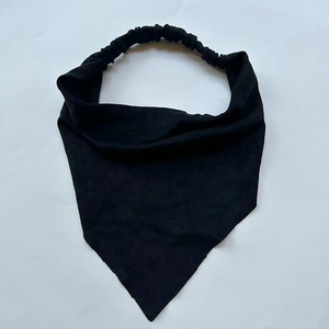 Nouvel Arrivage Bandanas triangulaires en suè<span class=keywords><strong>de</strong></span>, style hiver, élastiques, pour le yoga, foulards <span class=keywords><strong>de</strong></span> tête et accessoires capillaires avec grip intégré - Product Image 5