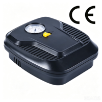 12V Portable Car Air Compressor HC626 Mini Auto Tire Inflator Pump with Gauge for Car Motorcycle Bike Bicycle