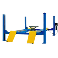 Pont élévateur 4 poteaux certifié CE 4T 1700mm, élévateur hydraulique pour véhicules à montage en surface, équipement de garage automobile, palan 4 poteaux 220V/380V