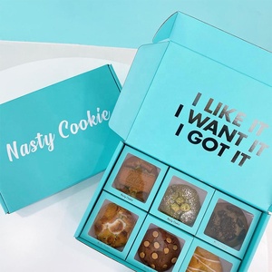 Embalaje de galletas barato de fábrica, pastel, pan, Donut, Sushi, Bola de masa hervida, repostería, galleta desechable, comida, panadería, caja de embalaje con insertos - Product Image 3