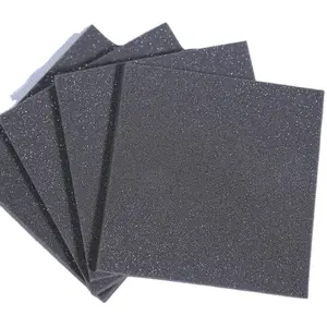 wholesale cheap flexible black polyurethane foam sheet for shoes insoles