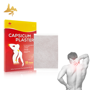 Atacado Direto da Fábrica: Adesivo Analgésico Herbal de Gengibre Quente com Mentol e Capsaicina para Alívio da Dor, com Base de Capsicum e Superfície Porosa - Product Image 1