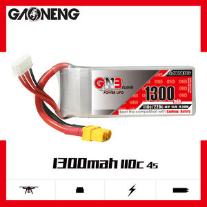 GAONENG GNB 1300 мА/ч, 4S 14,8 V 110C 220C XT60 квадролет с дистанционным управлением с видом от первого лица литий-полимерный аккумулятор - Product Image 4