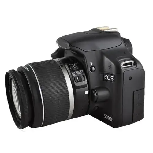 DongFu ขายส่งราคา 95% ใหม่ 500D กล้อง SLR Dslr 500D 18-55 มม.เลนส์ป้องกันการสั่นไหวกล้องดิจิตอล
