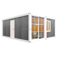 Maison conteneur, bureau ou stockage des unités de construction modulaires préfabriquées en acier vente personnalisé PVC mur fenêtre verre cadre