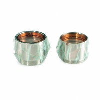 Lentille de focalisation et de collimation pour laser à fibre, en silice fondue à haute transmission avec revêtement AR, types D30, D37, F100, F125, F150