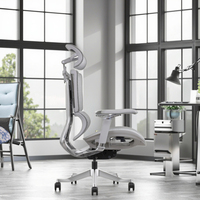 Chaise de bureau en maille de qualité supérieure avec roulettes, chaise de réunion d'équipe, chaise de conférence moderne, ergonomique, pivotante et réglable en aluminium